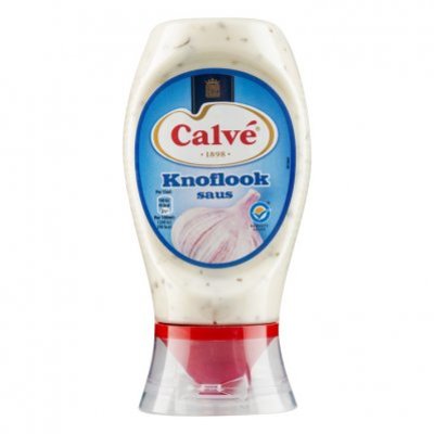 Calvé Saus squeeze knoflook