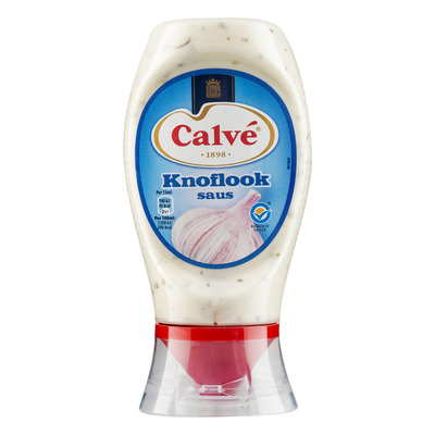 Calvé Saus squeeze knoflook