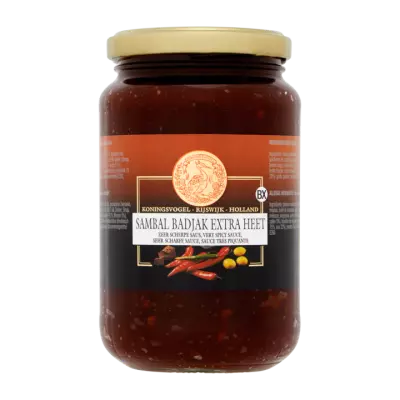 Koningsvogel Sambal Badjak Extra Heet
