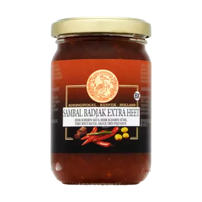 Koningsvogel Sambal Badjak Extra Heet