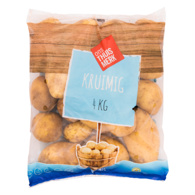 Aardappelen grof kruimig Georgina