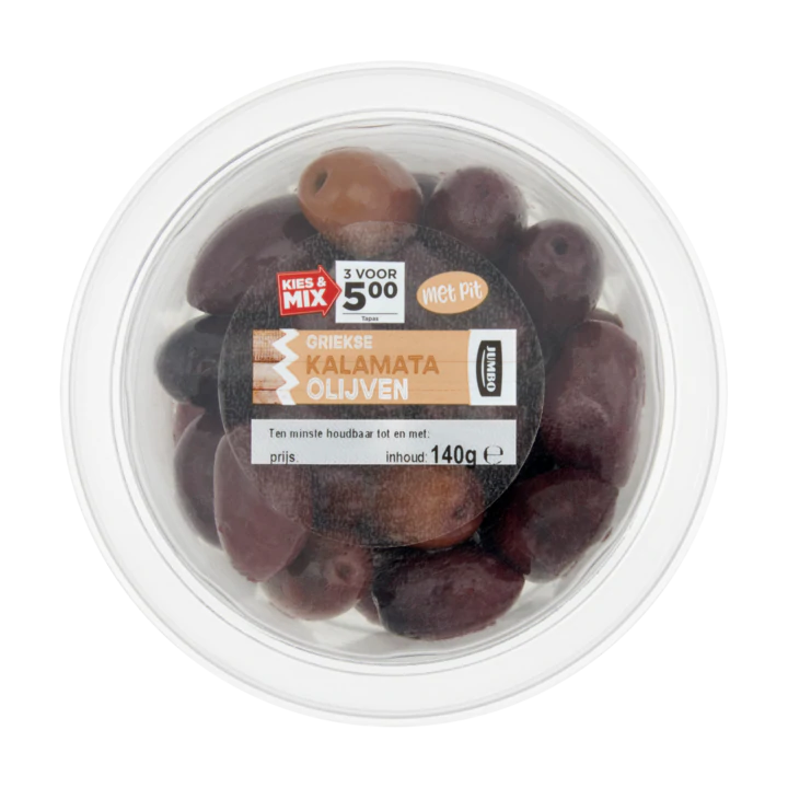 Huismerk Griekse Kalamata Olijven met Pit