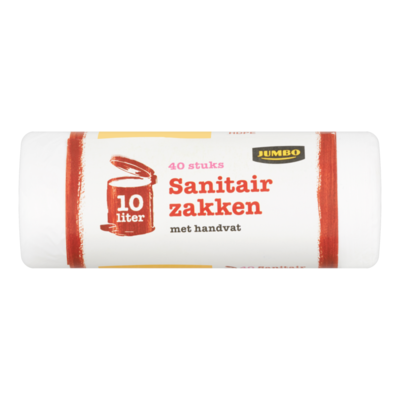 Huismerk Sanitairzakken 10 L
