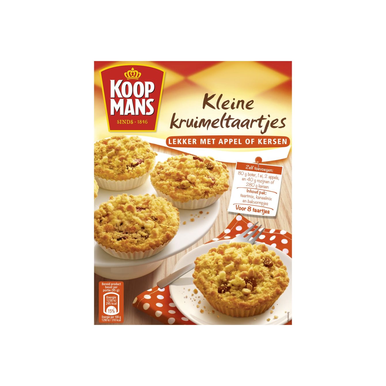 Koopmans Kleine Kruimeltaartjes