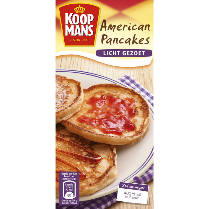 Koopmans Mix voor Amerikaanse pancakes