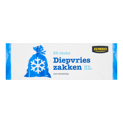 Huismerk Diepvries Zakken 3 L