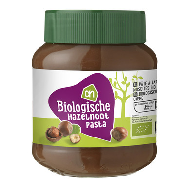 Huismerk Biologisch Hazelnootpasta