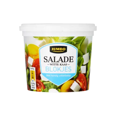 Huismerk Salade Witte Kaas Blokjes