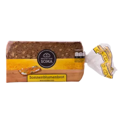 Brood van Soma Sonnenblumenbrot Roggebrood