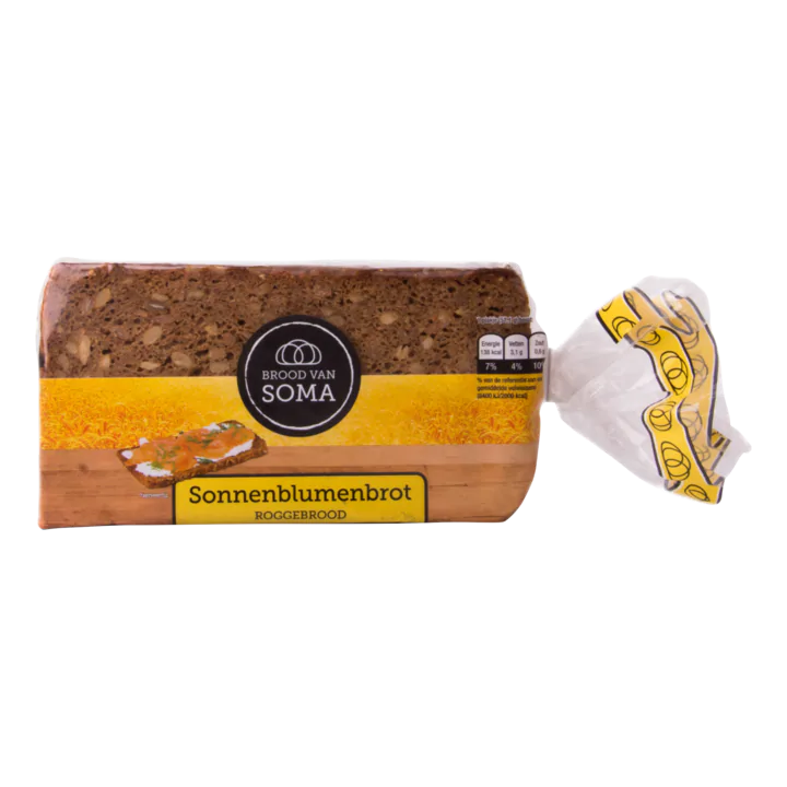 Brood van Soma Sonnenblumenbrot Roggebrood