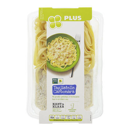 Huismerk Tagliatelle carbonara
