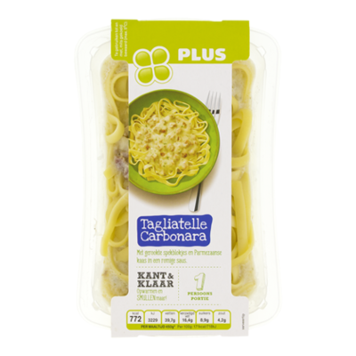 Huismerk Tagliatelle carbonara