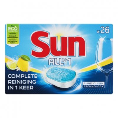 Sun All-in-1 vaatwastabletten citroen