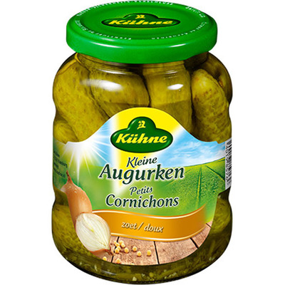 Kuhne Kleine augurken zoet