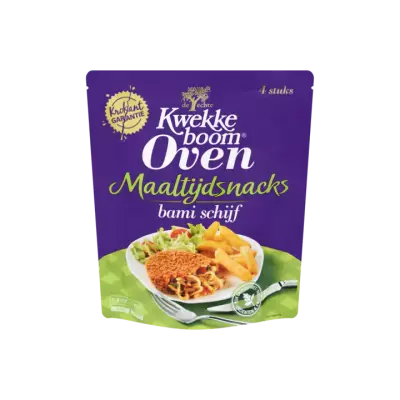 Kwekkeboom Oven Maaltijdsnacks Bami Schijf