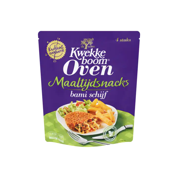Kwekkeboom Oven Maaltijdsnacks Bami Schijf