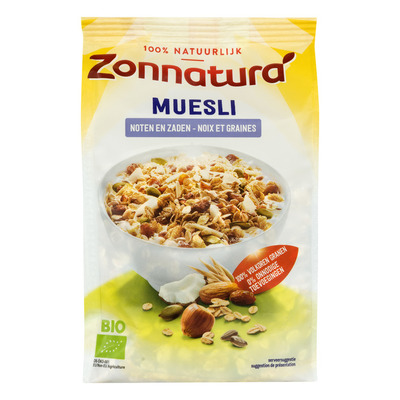 Zonnatura Muesli met noten en zaden