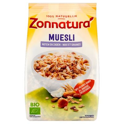 Zonnatura Muesli met noten en zaden