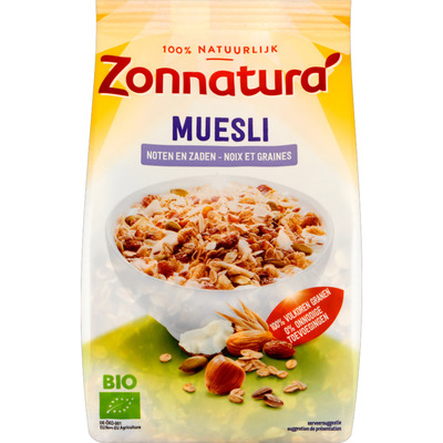 Zonnatura Muesli met noten en zaden