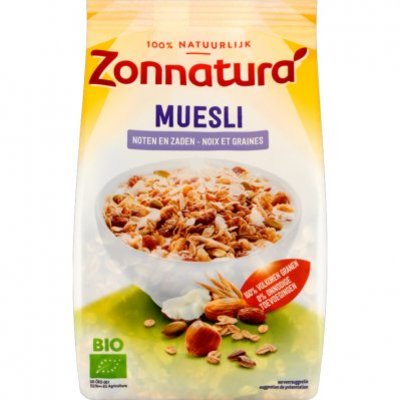 Zonnatura Muesli met noten en zaden