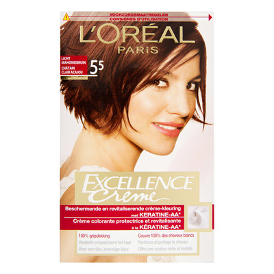 L'Oréal Excellence crème 5.5 licht mahoniebruin