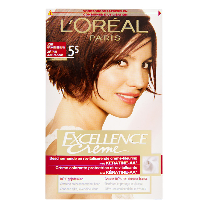 L'Oréal Excellence crème 5.5 licht mahoniebruin