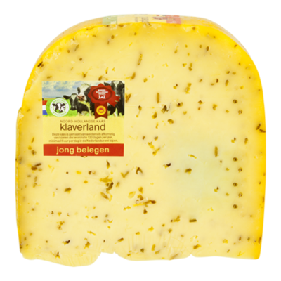 Huismerk Klaverland Jong belegen komijn 48+ stuk