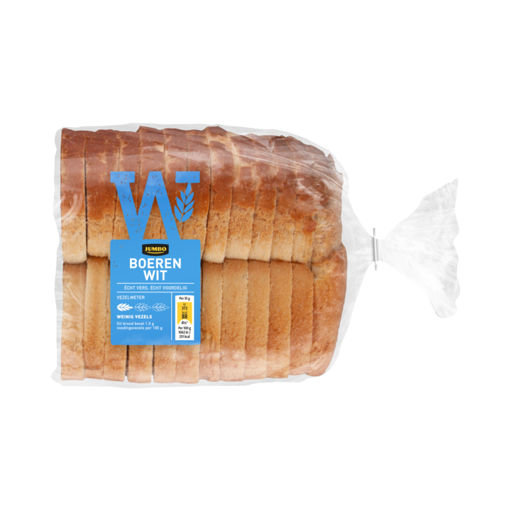 Huismerk Boeren Witbrood Half