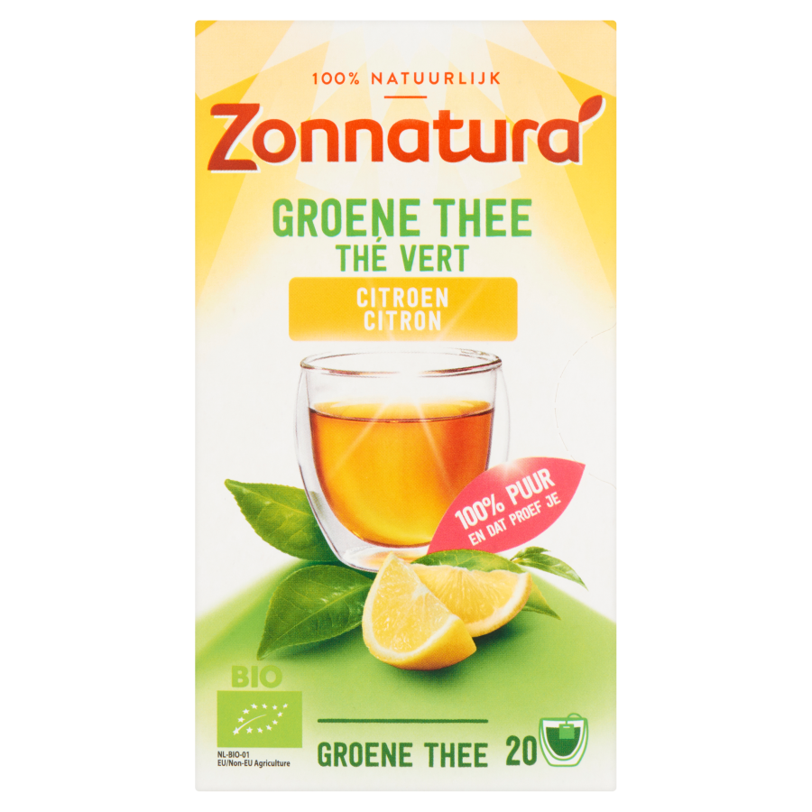 Zonnatura Groene thee citroen