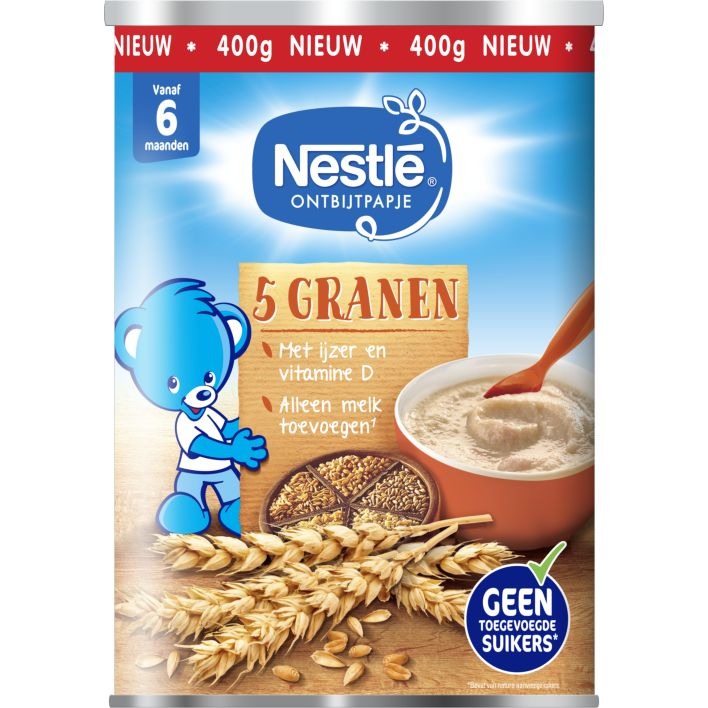 Nestlé Ontbijtpapje 5 Granen