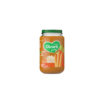 Olvarit Wortel kip rijst 6 mnd