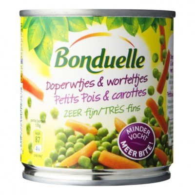 Bonduelle Doperwtjes & worteltjes zeer fijn
