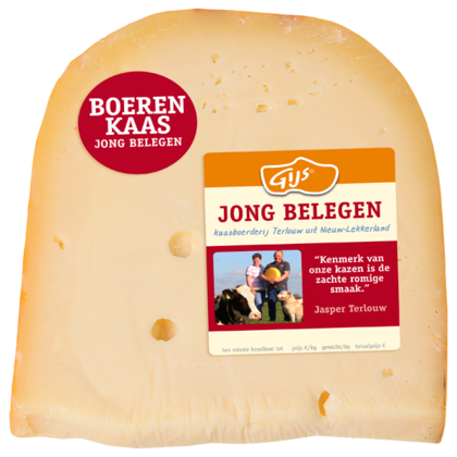 GIJS Boerenkaas jong belegen 48+ stuk