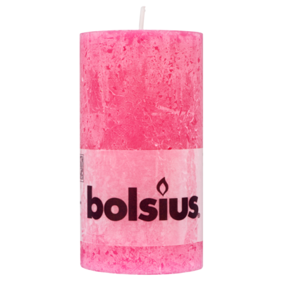 Bolsius Stompkaars rustiek antraciet 13 cm
