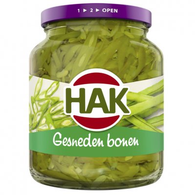 Hak Gesneden bonen