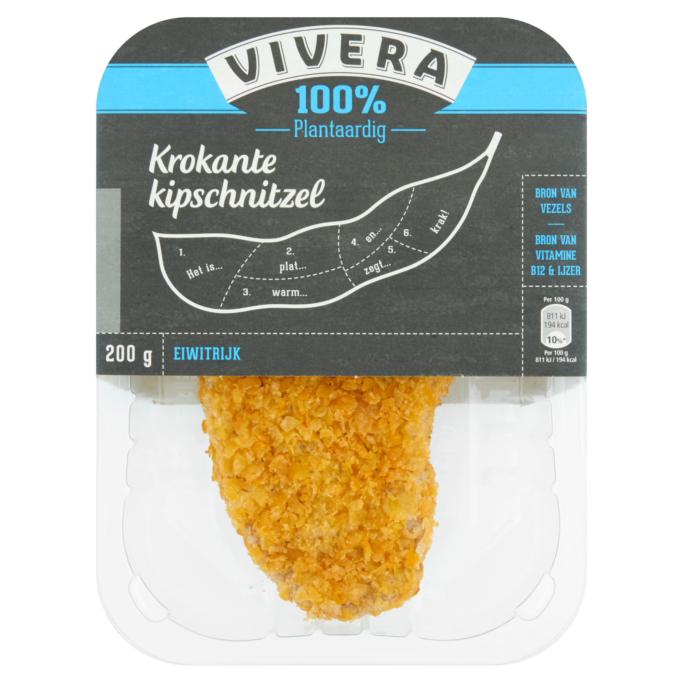 Vivera Krokante Kipschnitzel 200 g