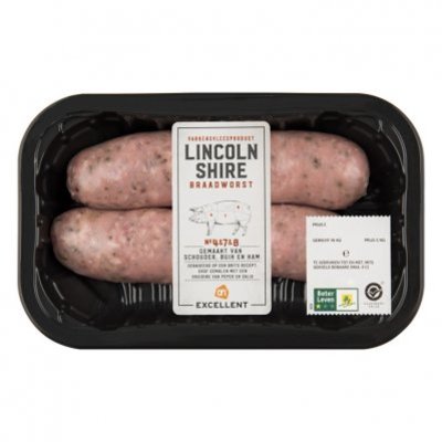 Huismerk Lincolnshire sausage
