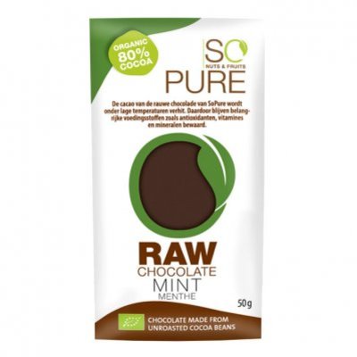 So Pure Raw chocolate-mint