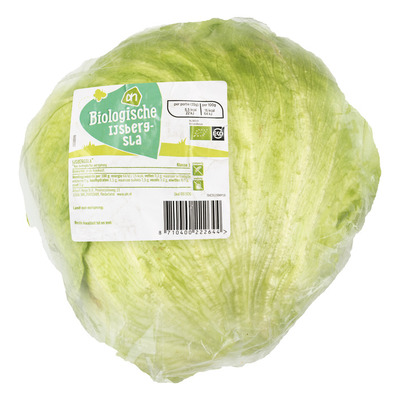 Huismerk Biologisch IJsbergsla heel