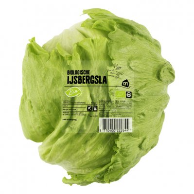 Huismerk Biologisch IJsbergsla heel