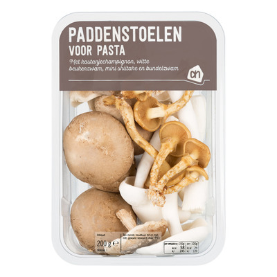 Huismerk Paddenstoelen voor pasta