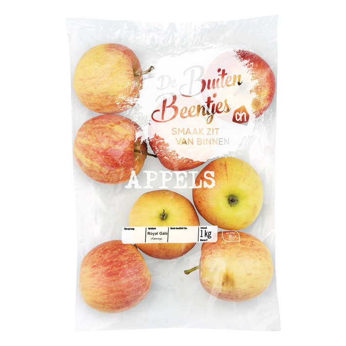 Huismerk Buitenbeentjes appels zak