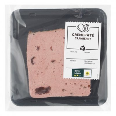 Huismerk Crèmepaté cranberry