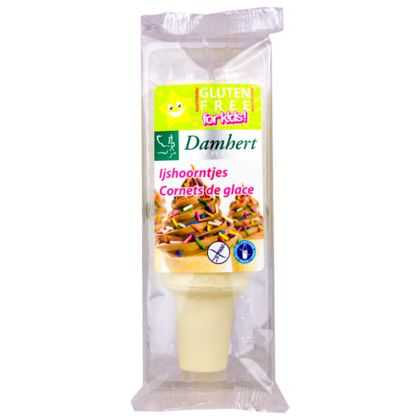 Damhert Glutenvrije ijshoorntjes