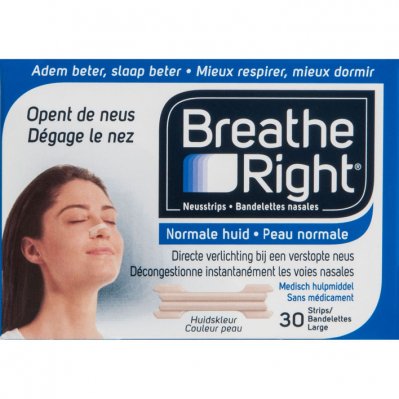 Breathe Right Neusstrips large normale huid