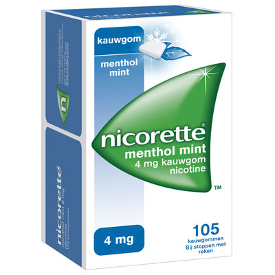 Nicorette Kauwgom mint 4 mg