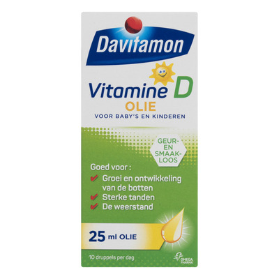 Davitamon Vitamine D olie 0-4 jaar