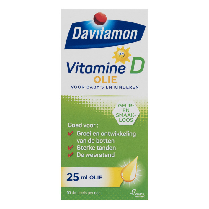 Davitamon Vitamine D olie 0-4 jaar