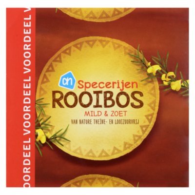 Huismerk Thee rooibos mild&zoet voordeel