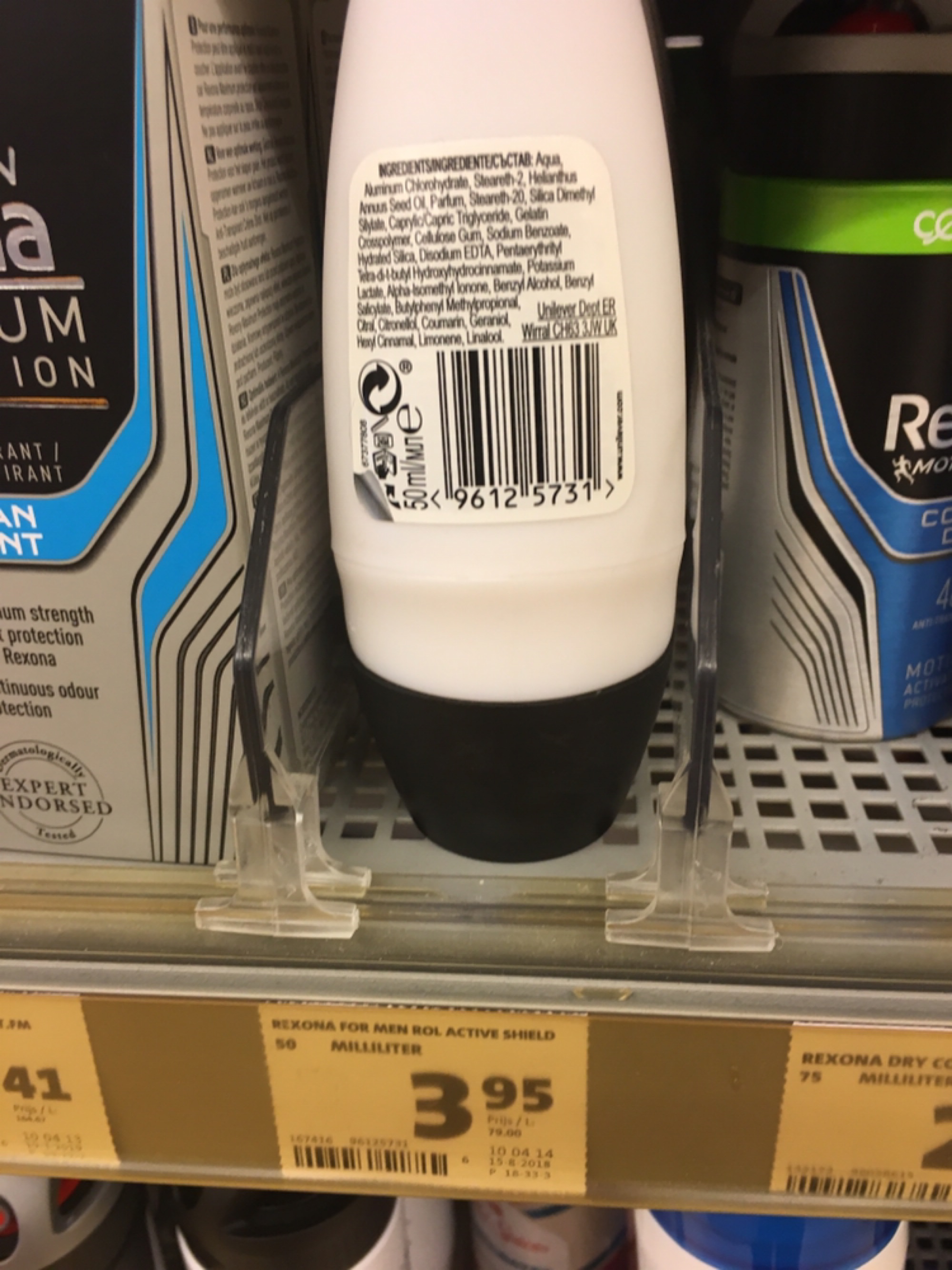 Rexona Deodorant Roller Men Active Shield